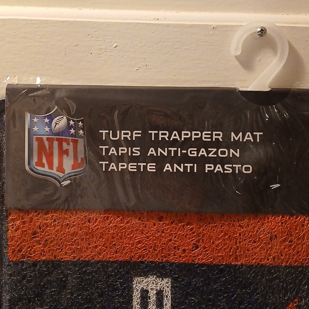 NFL Broncos Turf Trapper Mat Rug - Picture 2 of 5